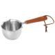 Rapid heat conduction stainless steel pouring oil pan heats oil in 10 seconds