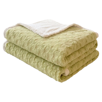 Coral velvet small blanket winter thickened office shawl nap single blanket sofa air conditioning blanket bed for summer
