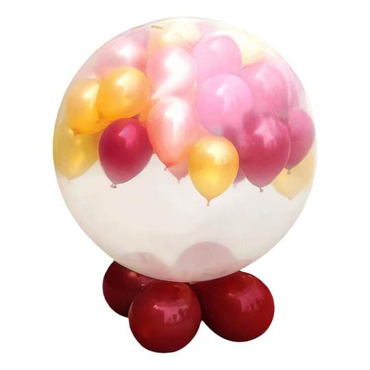 Wedding wedding ground burst balloon round sky burst