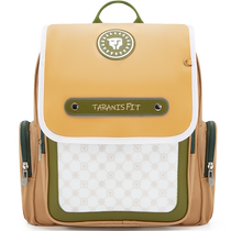 Tyrannis Fit Childrens 2023 Spring New Student School Bag Light Luxury British Style Spine Protection and Burden-Reducing Backpack