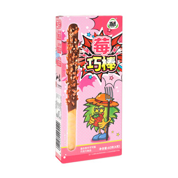 Baida jumping chocolate sticks jumping candy chocolate biscuit sticks