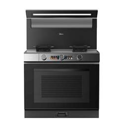 Midea Fx90Pro Clear Sky Integrated Stove for Home Use, Integrated Cooktop, Steamer, Oven, and Range Hood Official Flagship Store