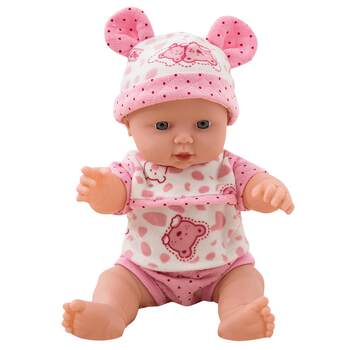 Simulated soft rubber dolls that children can sing and speak