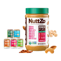 (Self-operated) NuttZo Peanut Chia Seed Chocolate Breakfast Spread Toast Bread Seasoning Salad Nut Sauce