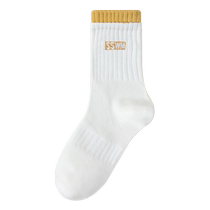 Zhejiang Zhuji Socks Womens Summer Thin Medium Short Cotton Socks Spring and Autumn Girls Sports Deodorant Breathable Socks