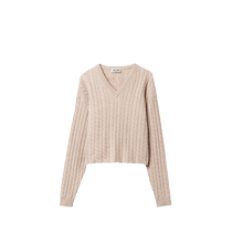 (Chinese Valentines Day gift) Miu Miu Womens Oversize cashmere sweater sweater