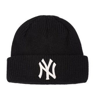 韩国MLB正品经典冷帽洋基队LA道奇队男女多色保暖针织帽毛线帽