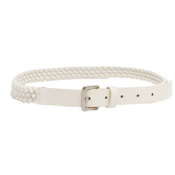 Sanfu holiday style braided square buckle without buttonhole easy to match casual accessories women's belt belt 487093