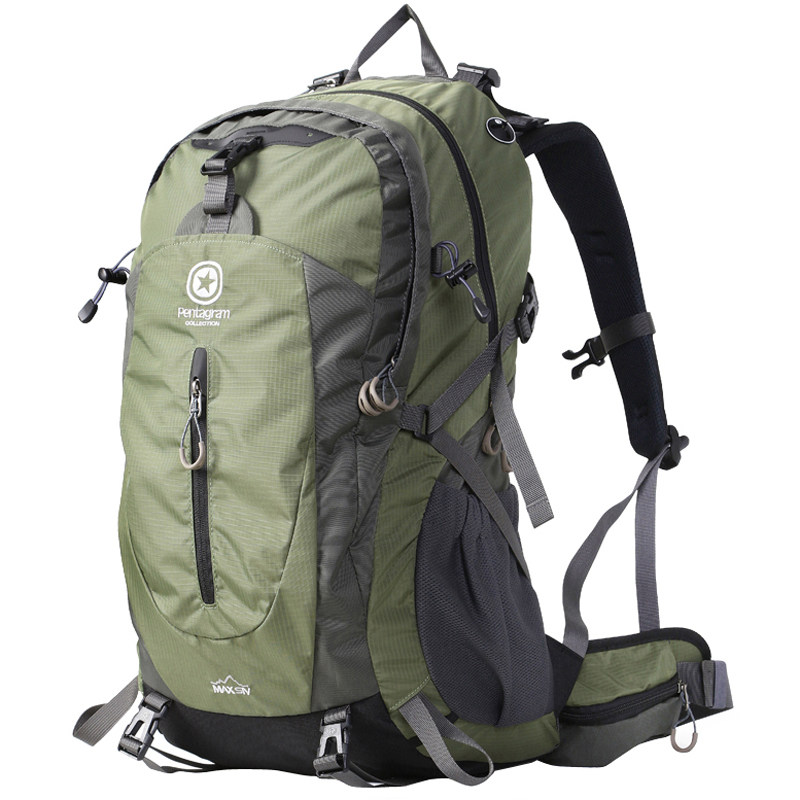 Five-pointed star water-splashing professional hiking and mountaineering backpack