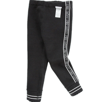 Balabala baby pants plus velvet girls leggings autumn and winter childrens sports elastic sweet cool style