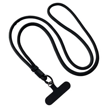 Solid color nylon long-break lanyard to prevent theft and loss