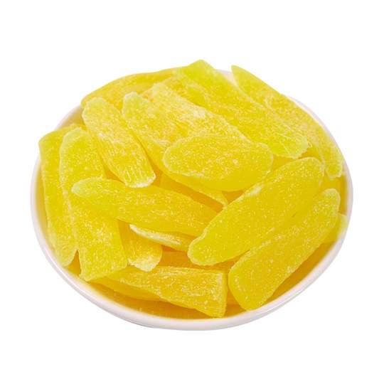 菠萝干原味凤梨片500g罐装水果干菠萝块圈蜜饯果脯特产休闲小零食