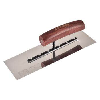 Curved wooden handle stainless steel trowel plasterer iron plate oiler batch wall painting putty trowel plastering knife