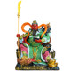 New Guan Gongwu God of Wealth shop Guan Shengdijun home worship Guan Erye moved to the Buddha statue green robe office
