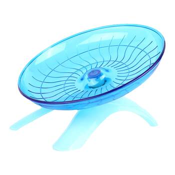 Golden bear hamster silent frisbee running wheel