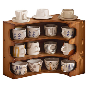 Trojan man water cup storage rack