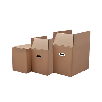 Moving carton packing and shipping logistics
