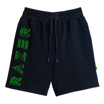 Razer Thunder Snake Unleashed Super Energy Series Casual Shorts 50% Pants Black Sport Comfort Clothes