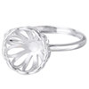 To my best friend s925 silver ring empty support