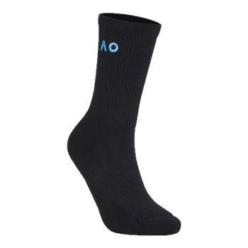 Ao australian open sports socks tennis sports leisure yoga anti-slip breathable wear-resistant outdoor fitness versatile medium tube