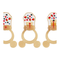 Santa Fe Bite Bag Baby Fruits Complementary TOOTH GUM FULL SILICONE PACIFIER AUTOMATICALLY ADVANCES YOUR BABY GRINDERS