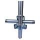 Free shipping galvanized double U cross fixing clip u-shaped bolts