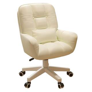 电脑椅子宿舍大学生学习书桌办公沙发椅女生卧室家用靠背化妆转椅