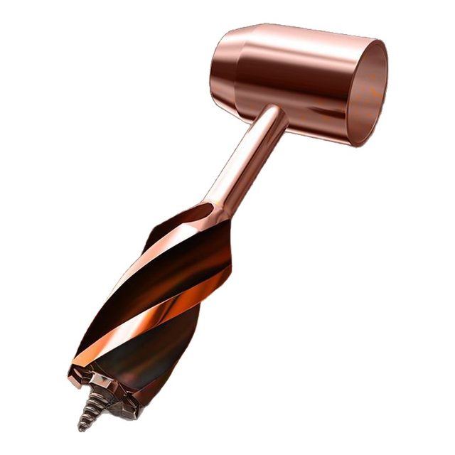 Multifunctional wood drilling tool for outdoor survival special woodworking hand drilling camping fast manual drilling drill