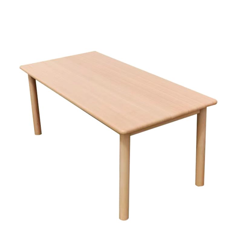 Kindergarten children's beech solid wood desks and chairs