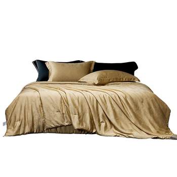 Mercury home textiles class a antibacterial golden mulberry silk quilt