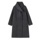 Double-sided cashmere coat mid-length Korean loose