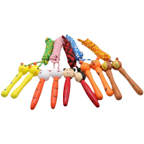 Beginner skipping rope kindergarten childrens skipping rope toy cartoon cute animal skipping rope 3-4-5-6-7-8-9-10 years old