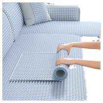 New style ceramic beanie sofa cushion summer light luxury anti-slip cool mat seat cushion cool cushion high-end leather sofa cover seat cushion