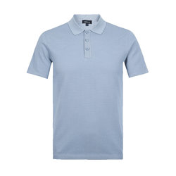 callisto Callisto summer men's mulberry silk POLO shirt ເສື້ອຍືດແຂນສັ້ນ