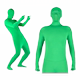Green screen clothing special effects cutout invisibility cloak gloves clothing
