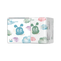 Babu Dou Yunrou diapers pull-up pants 1 pack newborn baby male and female baby special breathable diapers full size