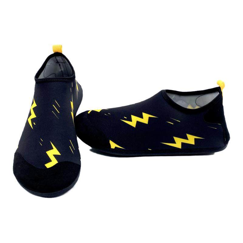 沙滩袜鞋男女潜水加厚鞋底儿童涉水溯溪防滑防割漂流鞋浮潜游泳鞋