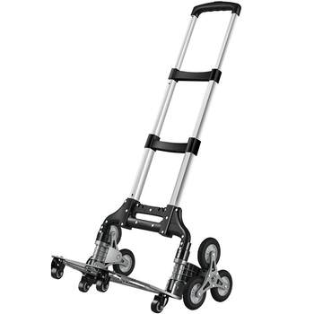 Ji'anxi ຂັ້ນໄດປີນຂຶ້ນ trolley folding trolley ການຂົນສົ່ງແບບພົກພາສໍາລັບດຶງສິນຄ້າໃນເຮືອນໃຫມ່ trolley ຊື້ເຄື່ອງແລະເຄື່ອງແຫ້ງ