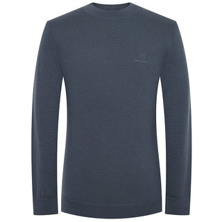 【100%羊毛】报喜鸟秋冬男士商务休闲套头内搭羊毛针织衫圆领毛衣