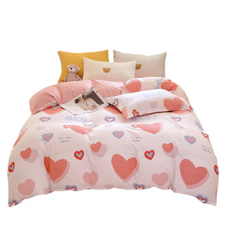 斜纹纯棉被套单件100%全棉被罩单人学生1.5m1.8米双人200x230清新