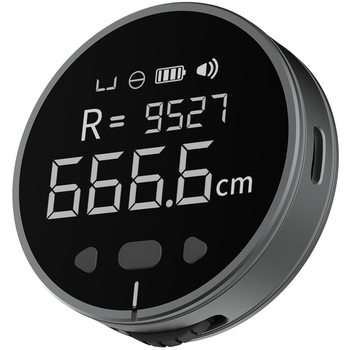 Duke curved electronic ruler distance meter roller type