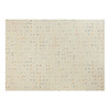 Dopamine cream style wool blend rug mat living room