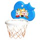 Children's sports toy basketball board scoring throw circle