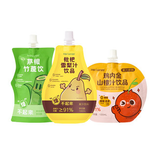 Сок helanshi из мушмулы и груш для детей 100мл