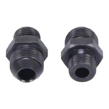 Hydraulic d-type metric combined external thread transition joint