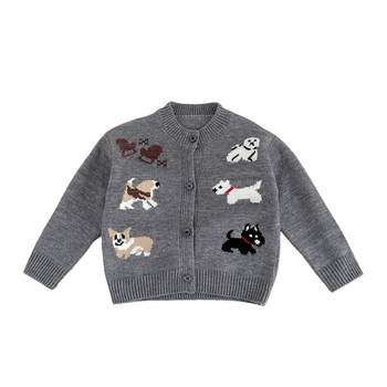 Sweater neutral cartoon dog korean version no spring and autumn Sweater neutral cartoon dog korean version no spring and autumn