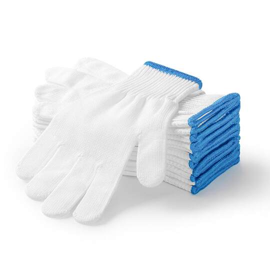 Cotton gauze wear-resistant work gloves, thickened, wear-resistant and non-slip