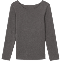 Embry Autumn Round Neck Warm Top Womens Long Sleeve Slim Seamless Bottoming Shirt ED00243