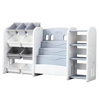 Children's toy storage rack multi-layer household storage rack