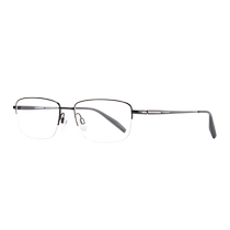 CHARMANT Chamon glasses frame titanium alloy half-frame mens business comfort can be equipped with myopia lenses CH10382